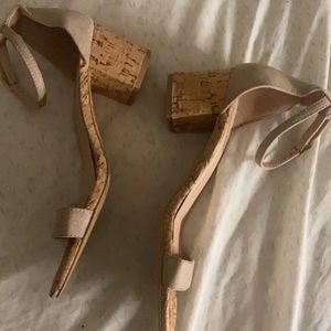 Nude heels. Purchased from fashion nova
